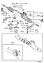 Diagram FRONT STEERING GEAR & LINK for your TOYOTA