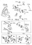 Diagram FRONT DISC BRAKE CALIPER & DUST COVER for your 1995 TOYOTA MR2