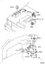 Diagram ELECTRONIC FUEL INJECTION SYSTEM for your 2003 TOYOTA COROLLA SEDAN, LE 1800CC 16-VALVE DOHC EFI, AUTOMATIC  4-SPEED