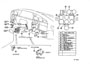 Diagram SWITCH & RELAY for your 1998 TOYOTA AVALON XL 3000CC 24-VALVE DOHC EFI, AUTOMATIC  4-SPEED COLUMN SHIFT