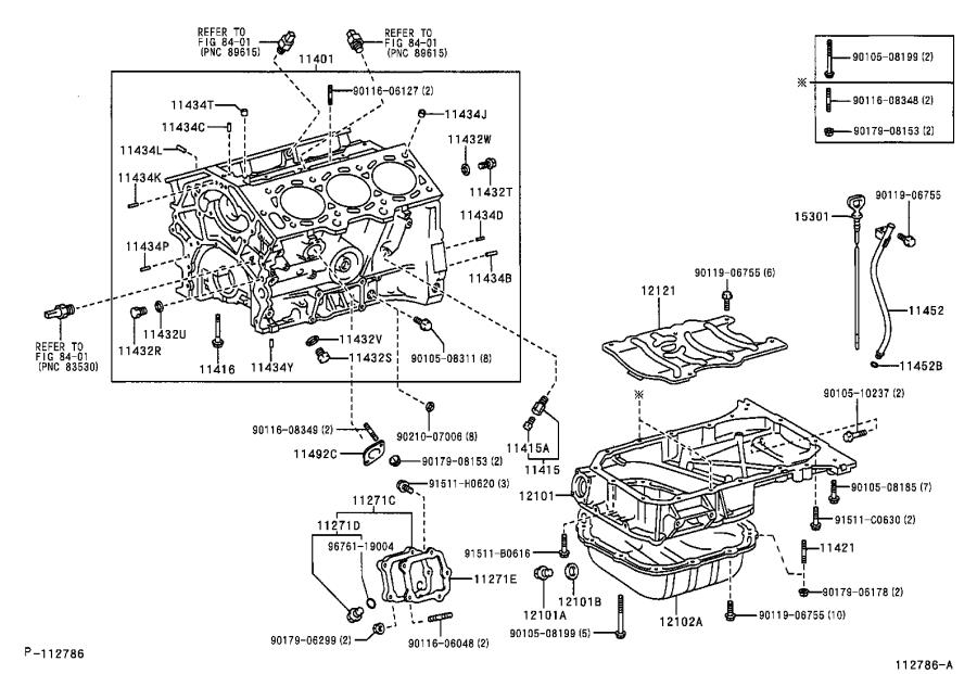 lexus-es-330-engine-core-plug-for-oil-pan-drain-with-9034120013