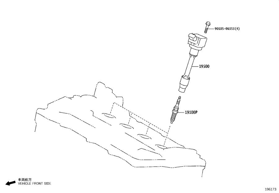 2022 Lexus Spark Plug - 9091901289 - Genuine Lexus Part