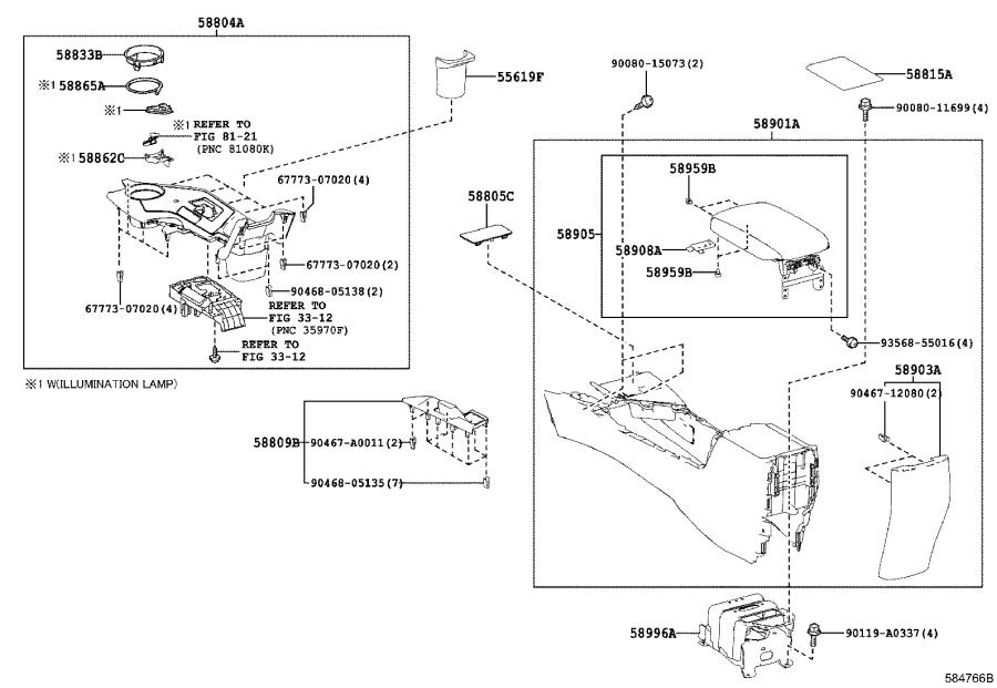 Help Regarding 2013 Ltd Center Console Latch. More In Comments : R Rav4club