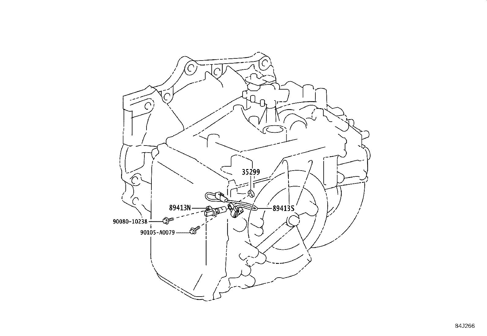 Lexus Es 350 Vehicle Speed Sensor 8941306031 Genuine Lexus Part