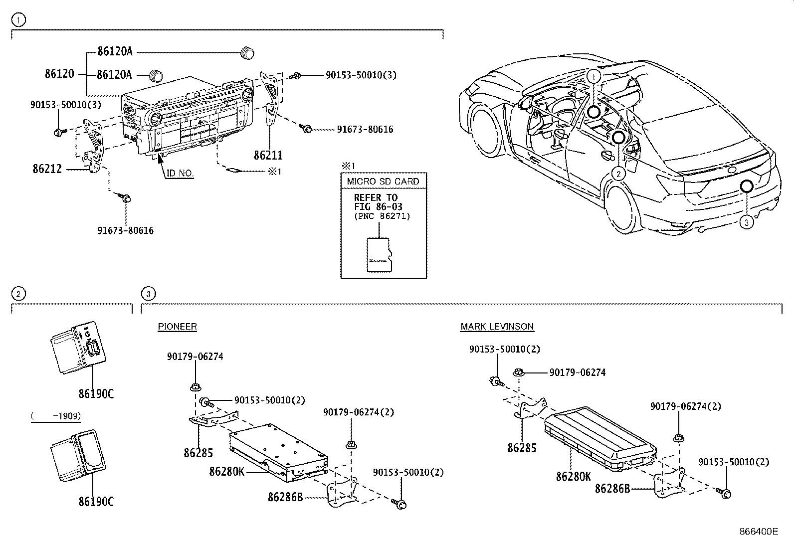 2017 Lexus LX 570 Receiver assembly. Multi-media module; radio ...