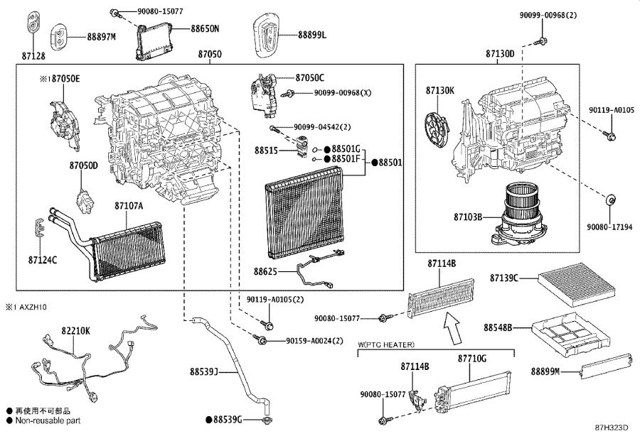 8850106430-a-c-evaporator-core-genuine-lexus-part