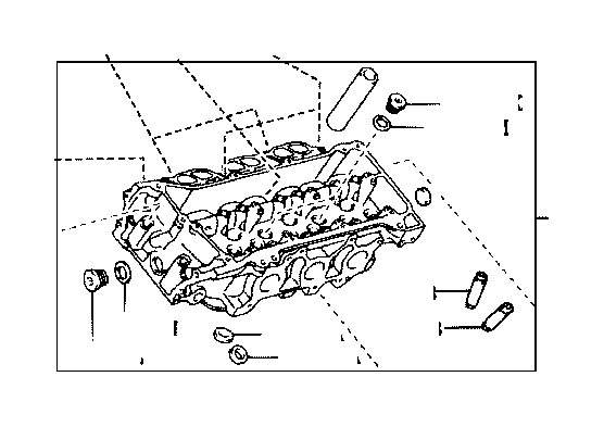 View 1110238H00 Engine Cylinder Head (Left) Full-Sized Product Image