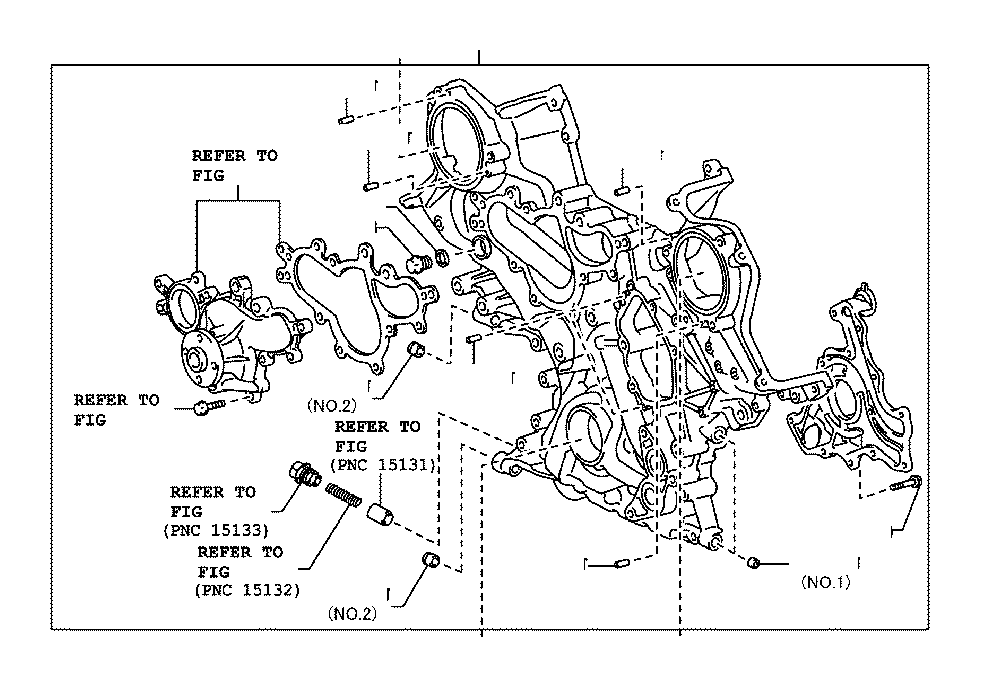 View 1131038100 Engine Timing Cover Full-Sized Product Image