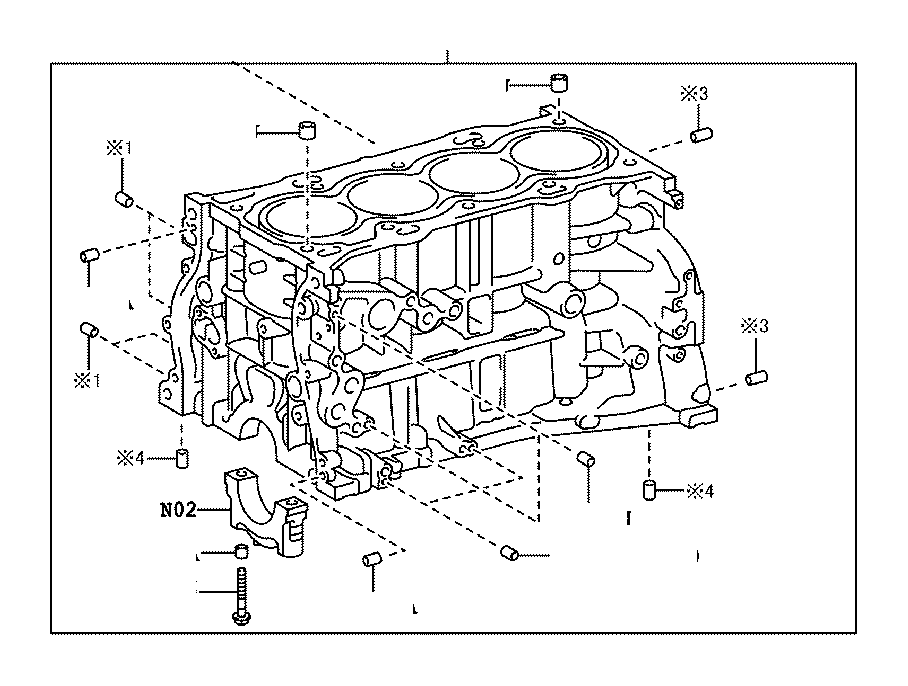 2014 Toyota Camry Engine Balance Shaft. Replaced by 136200V050