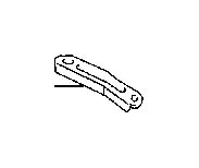 View 1232731120 Engine Mount Brace (Right, Rear) Full-Sized Product Image