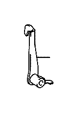 View 1228237011 HANGER,  ENGINE,  NO. 2 Full-Sized Product Image