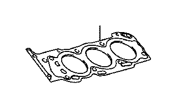 View 111160P030 Engine Cylinder Head Gasket Full-Sized Product Image