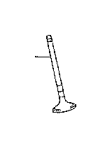 View 1371550050 VALVE,  EXHAUST Full-Sized Product Image