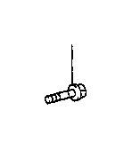 View 9091002115 Clutch Flywheel Bolt Full-Sized Product Image