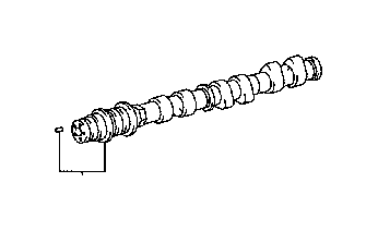 View 1350120060 Engine Camshaft Full-Sized Product Image
