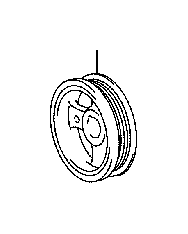 View 1347031060 Engine Crankshaft Pulley Full-Sized Product Image