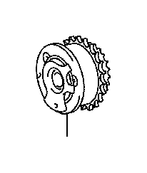 View 1305031210 Engine Timing Camshaft Sprocket Full-Sized Product Image