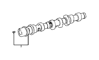 View 1350131160 Engine Camshaft Full-Sized Product Image