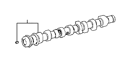 View 1350231120 Engine Camshaft Full-Sized Product Image