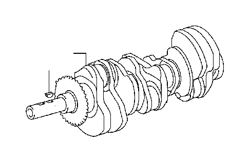View 1340131070 CRANKSHAFT Full-Sized Product Image