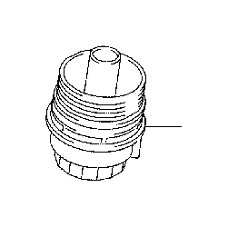 View 1562031050 CAP ASSEMBLY,  OIL FILTER Full-Sized Product Image
