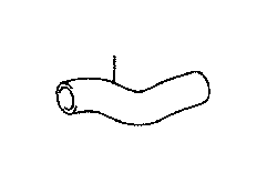 View 1657146310 Radiator Coolant Hose Full-Sized Product Image