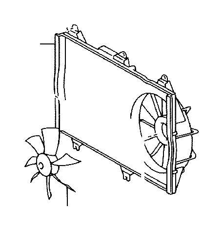 View 167110A170 Engine Cooling Fan Shroud Full-Sized Product Image