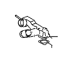 View 1635550080 JOINT,  WATER BY-PASS,  FRONT Full-Sized Product Image