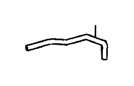 View 1626766020 HOSE,  WATER BY-PASS,  NO. 3 Full-Sized Product Image