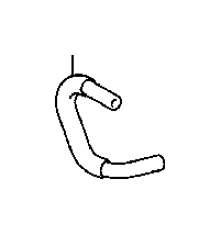 View 1628331010 Engine Coolant Hose Full-Sized Product Image
