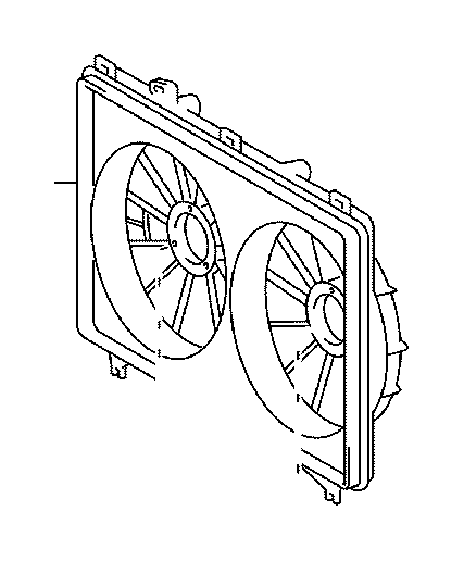 View 1671131630 Engine Cooling Fan Shroud Full-Sized Product Image