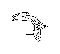 View 1602136030 BRACKET SUB-ASSEMBLY,  WATER PUMP Full-Sized Product Image