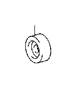 View 1660431030 Accessory Drive Belt Idler Pulley Full-Sized Product Image