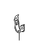 View 1658731040 Radiator Coolant Hose Bracket Full-Sized Product Image