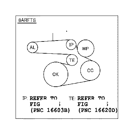 View 90916A2026 Serpentine Belt Full-Sized Product Image