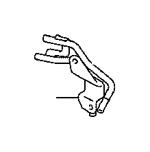 View 1627831030 PIPE,  WATER BY-PASS,  NO. 2 Full-Sized Product Image