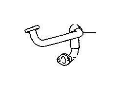 View 173630S020 Secondary Air Injection Pump Hose Full-Sized Product Image