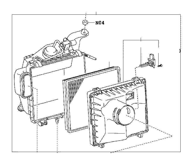 View 1770038151 Air Filter and Housing Full-Sized Product Image