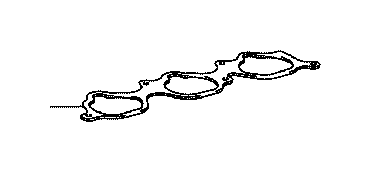 View 171780P021 Engine Intake Manifold Gasket Full-Sized Product Image