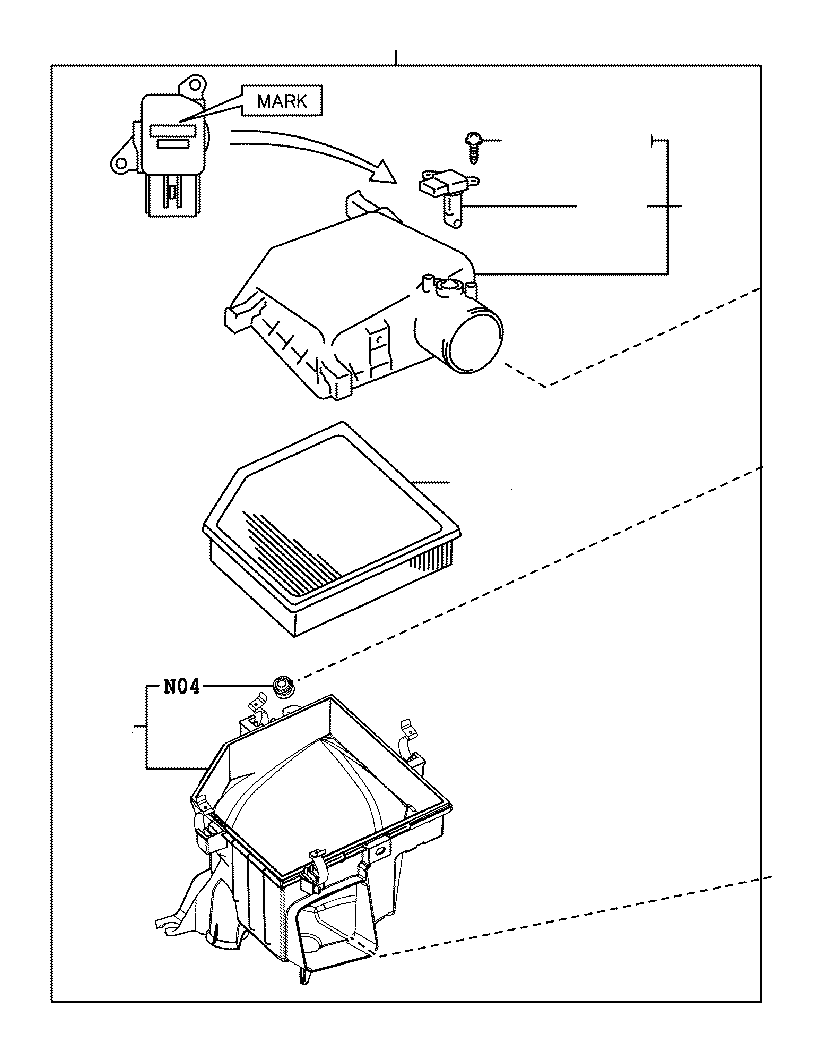 View 1770036430 Air Filter and Housing Full-Sized Product Image