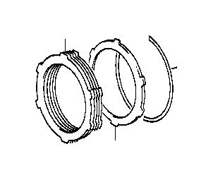 View 3506550010 DRUM SUB-ASSEMBLY,  REAR CLUTCH & FRONT SUN GEAR Full-Sized Product Image