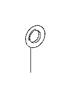 View 9008052146 RING,  SHAFT SNAP (FOR UNDERDRIVE 1 WAY CLUTCH) Full-Sized Product Image