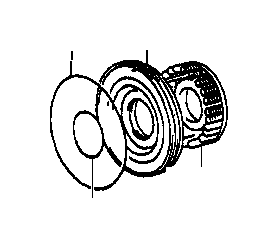 View 3560222020 PISTON SUB-ASSEMBLY,  FRONT CLUTCH Full-Sized Product Image