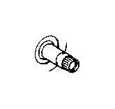 View 3506107010 HUB,  CLUTCH(FOR MULTIPLE DISC CLUTCH) Full-Sized Product Image
