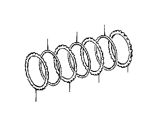 View 3569550010 Transmission Clutch Friction Plate Full-Sized Product Image