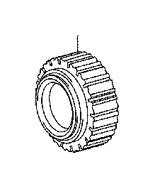 View 3561250040 PISTON SUB-ASSEMBLY,  OVERDRIVE DIRECT CLUTCH Full-Sized Product Image