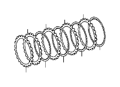 View 3564722040 Transmission Clutch Friction Plate Full-Sized Product Image