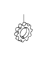 View 3532148030 GEAR,  FRONT OIL PUMP DRIVE Full-Sized Product Image