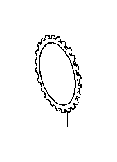View 3564960030 FLANGE,  REVERSE CLUTCH Full-Sized Product Image