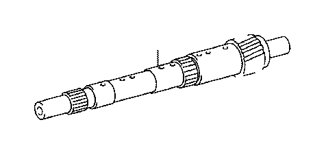 View 3571330080 SHAFT,  INTERMEDIATE Full-Sized Product Image
